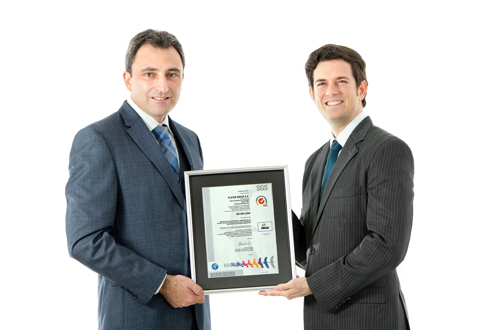 Plater Group obtiene certificación ISO 9001:2008