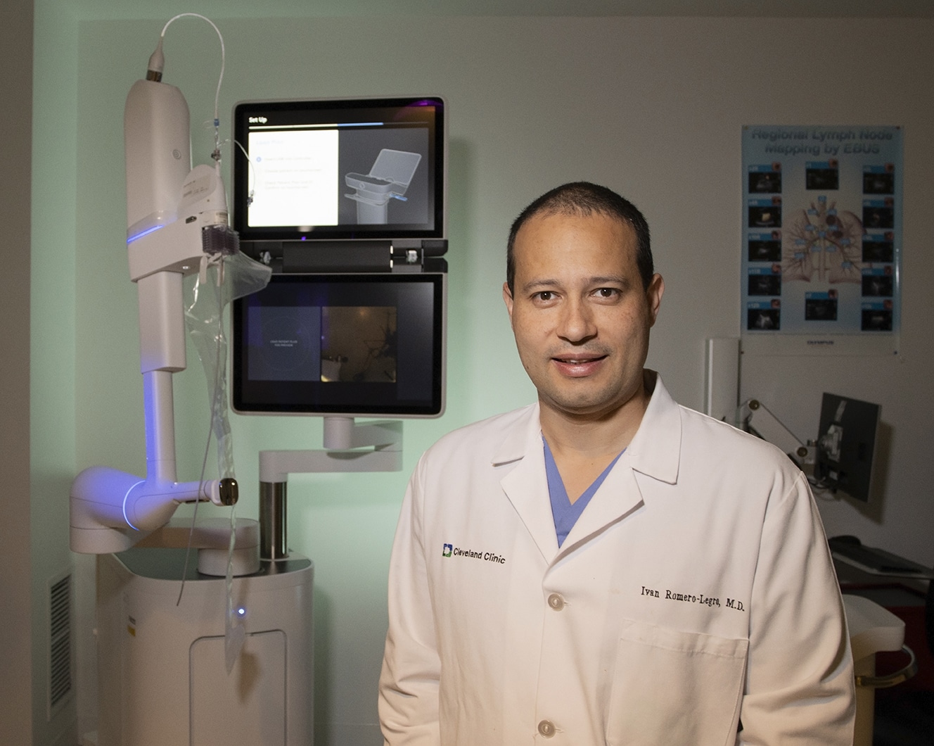 Broncoscopio de asistencia robótica permite realizar biopsias con mayor precisión