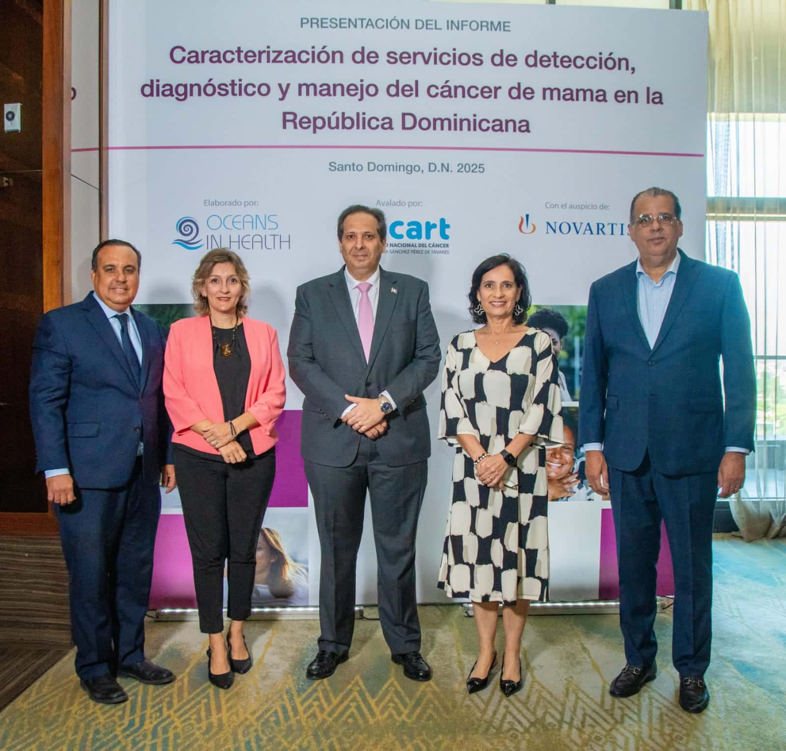 Presentan informe que revela brechas y fortalezas en el diagnóstico y manejo del cáncer de mama en República Dominicana