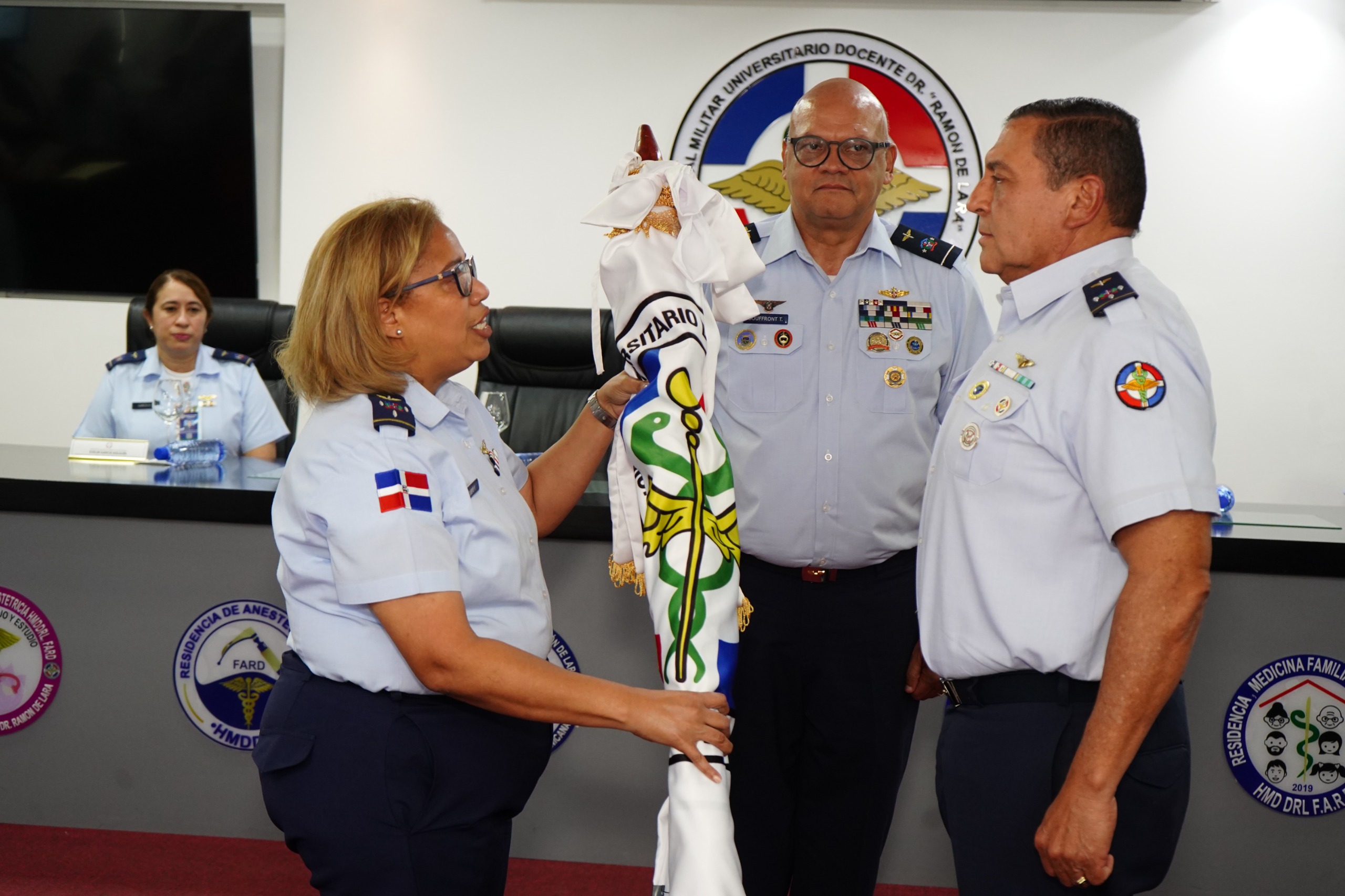 Mayor General Piloto Souffront Tamayo encabeza traspaso de mando en la Base Aérea Puerto Plata